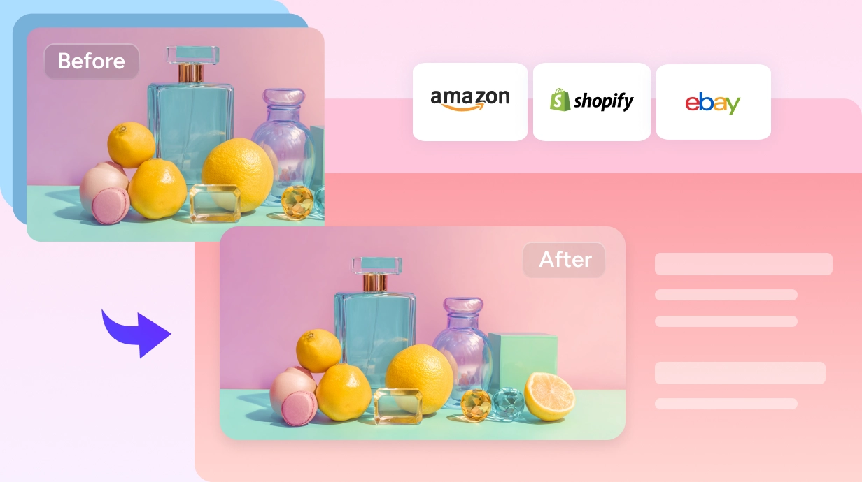 E-commerce Product Image Expansion - AI extended product by AI Image Extender